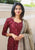 Maron Oxide Magic Salwar Suit